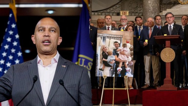 Hakeem Jeffries’ 4-word answer to why he skipped Charlie Kirk vigil